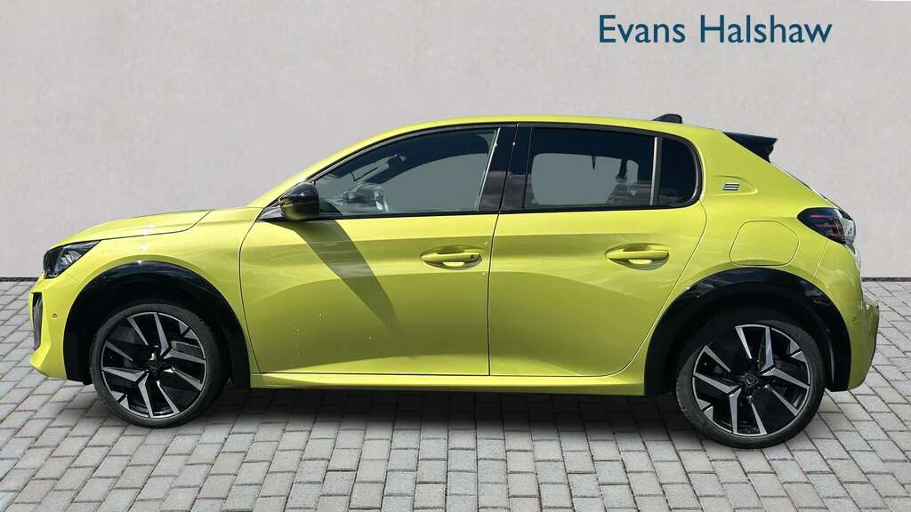 Peugeot e-208 115Kw Gt 51Kwh 2025 Yellow #3