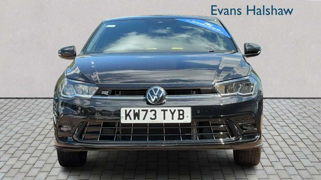 Volkswagen Polo 1.0 Tsi 110 R-line Dsg 2024 KW73TYB Black #4