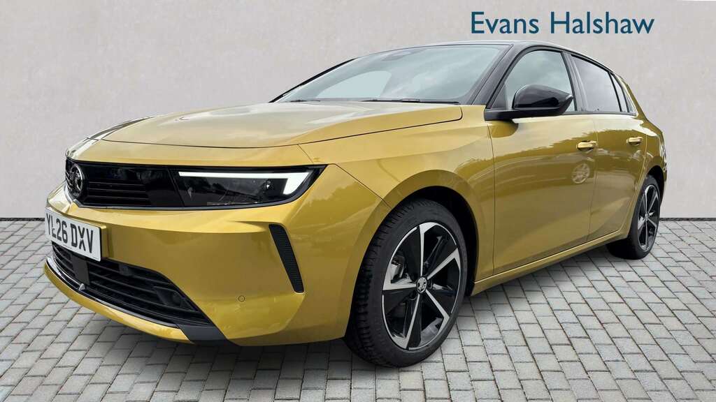 Vauxhall Astra 1.2 Turbo 130 Griffin 2026 YL26DXV Yellow #3