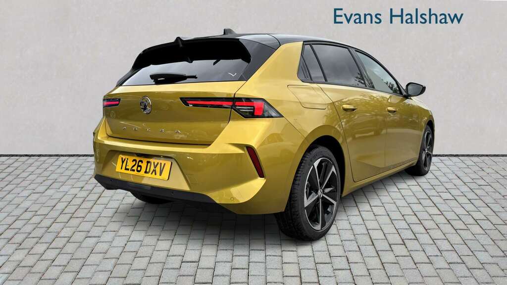 Vauxhall Astra 1.2 Turbo 130 Griffin 2026 YL26DXV Yellow #5