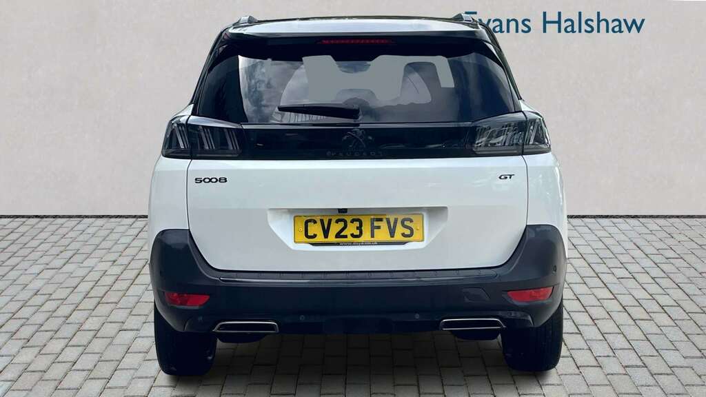 Peugeot 5008 1.2 Puretech Gt Eat8 2023 CV23FVS White #4