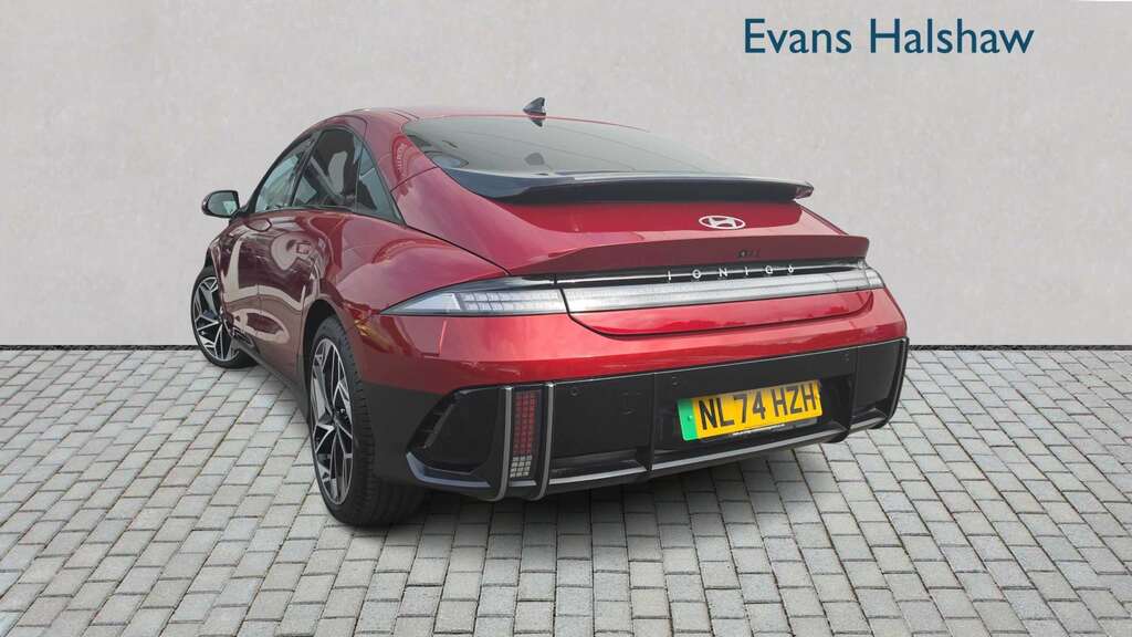 Hyundai Ioniq 6 168Kw Premium 77Kwh 2024 Red #2