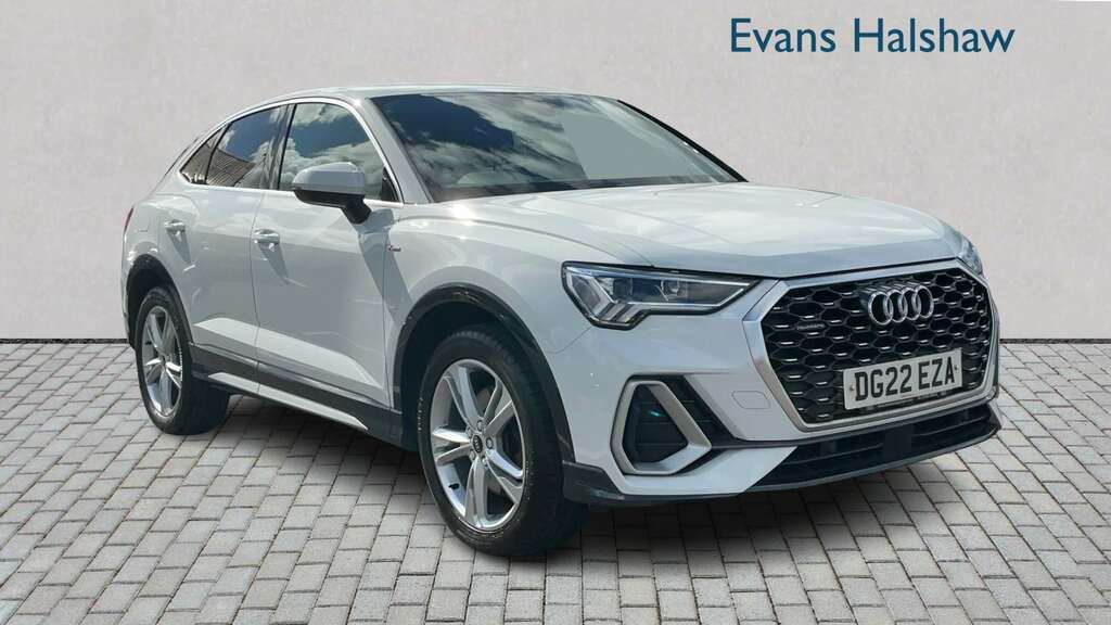 Audi Q3 40 Tdi 200 Quattro S Line S Tronic 2022 White
