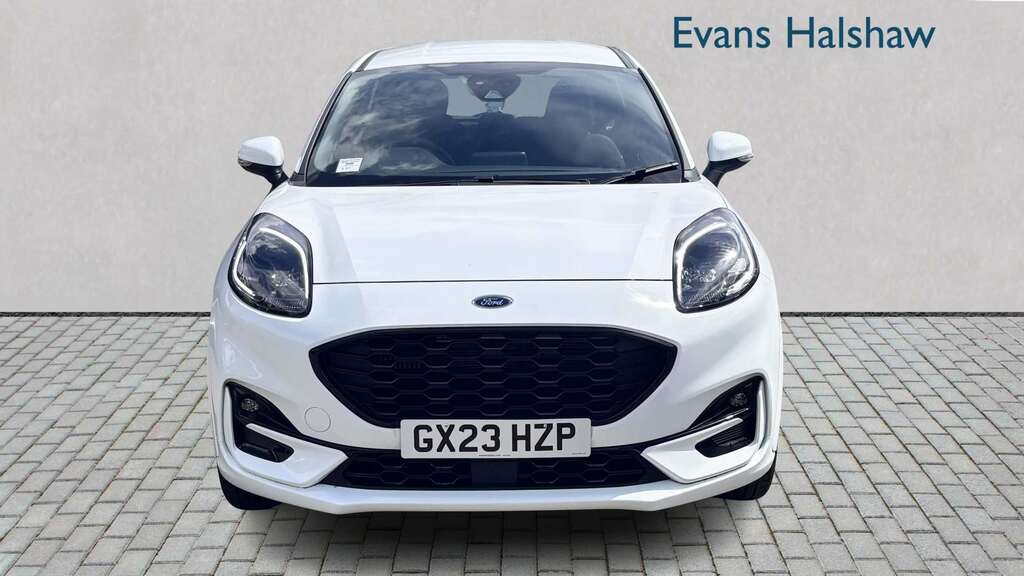 Ford Puma 1.0 Ecoboost Hybrid Mhev St-line Dct 2023 White #4
