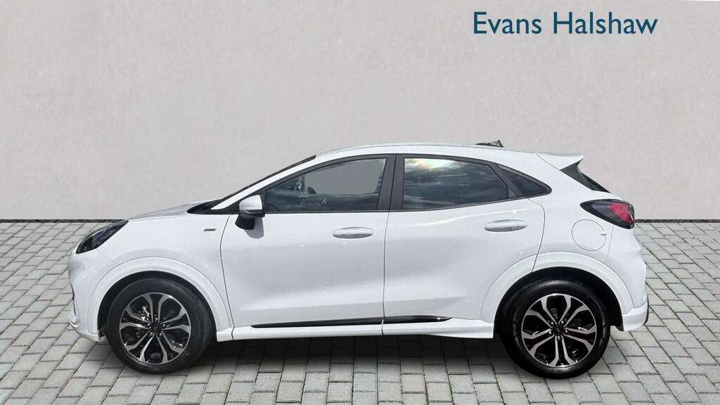 Ford Puma 1.0 Ecoboost Hybrid Mhev St-line Dct 2023 White #5