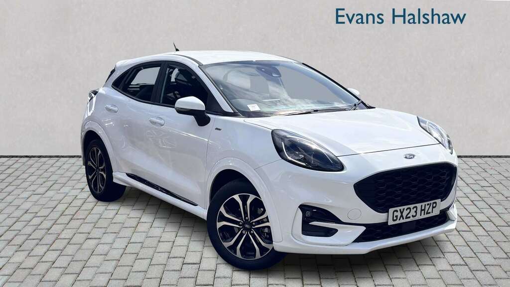 Ford Puma 1.0 Ecoboost Hybrid Mhev St-line Dct 2023 White