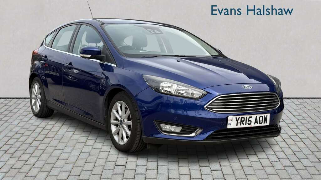 Ford Focus 1.0 Ecoboost 125 Titanium 2015 Blue