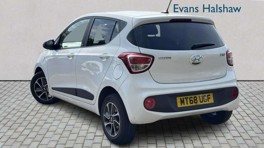 Hyundai I10 1.0 Go Se 2018 White #2