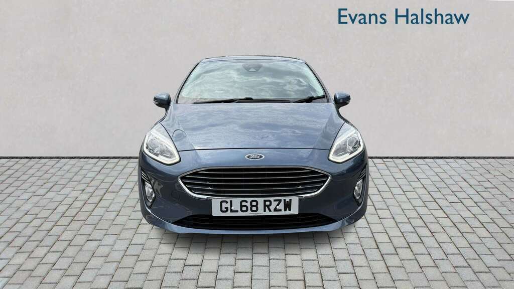 Ford Fiesta 1.0 Ecoboost Titanium 2018 GL68RZW Blue #2