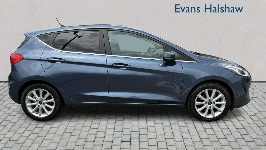 Ford Fiesta 1.0 Ecoboost Titanium 2018 GL68RZW Blue #5