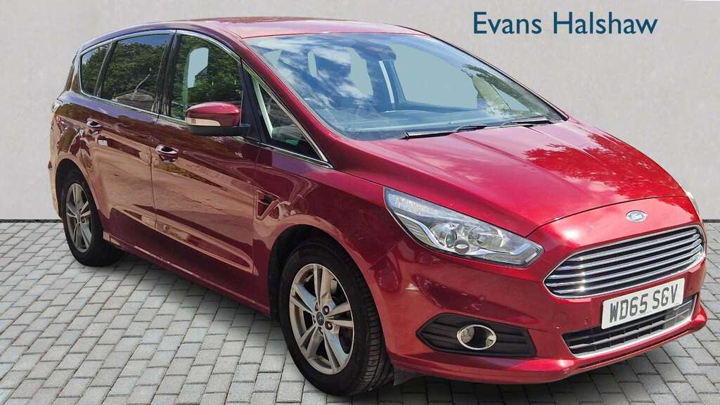 Ford S-Max 2.0 Tdci 150 Titanium Powershift 2015 Red