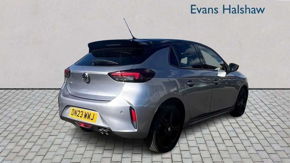 Vauxhall Corsa 1.2 Turbo Gs 2023 DN23WWJ Grey #4