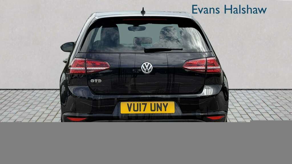 Volkswagen Golf 2.0 Tdi Gtd Nav 2017 VU17UNY Black #4