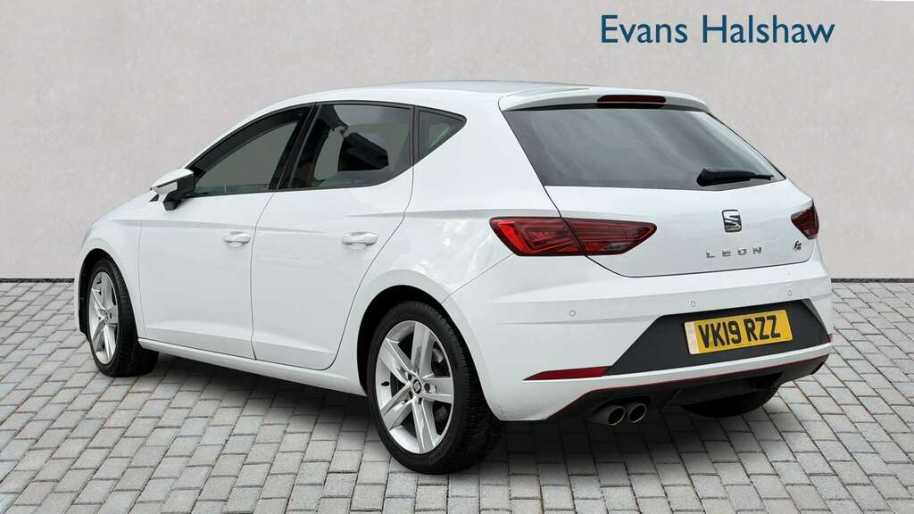 Seat Leon 2.0 Tsi 190 Fr Ez Dsg 2019 White #5