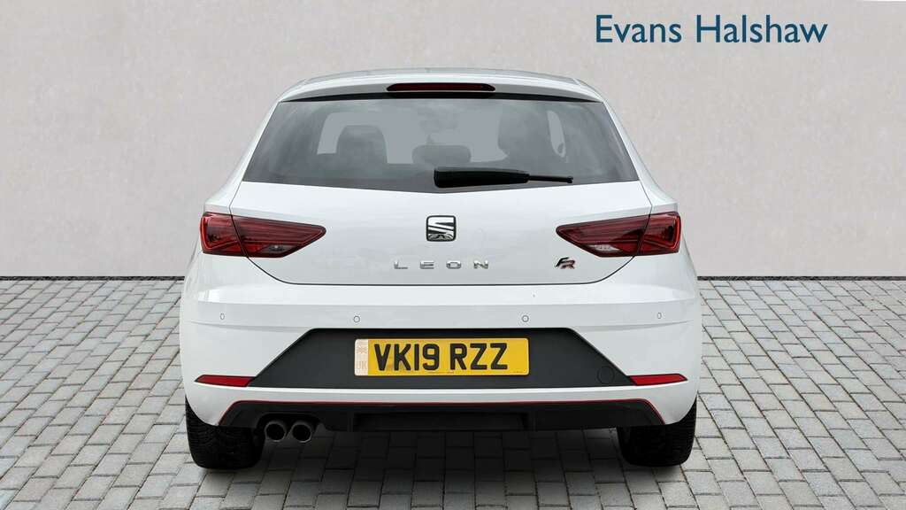 Seat Leon 2.0 Tsi 190 Fr Ez Dsg 2019 White #6