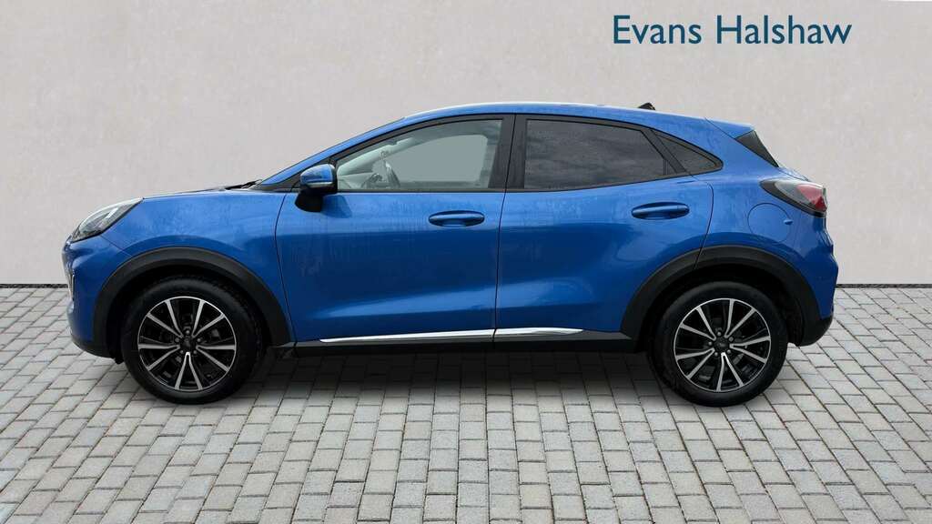 Ford Puma 1.0 Ecoboost Hybrid Mhev Titanium 2023 Blue #2