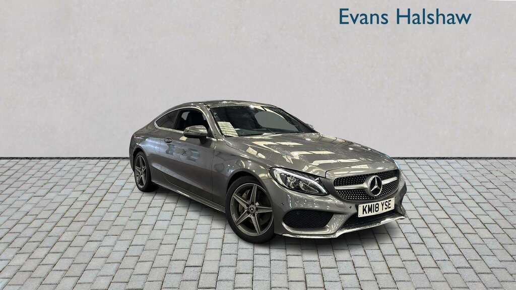 Mercedes-Benz C Class C250d Amg Line 2018 Grey