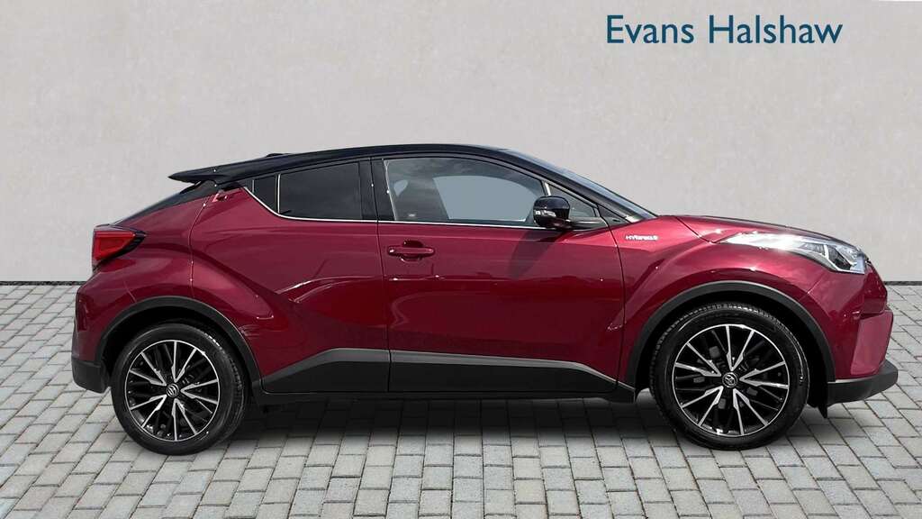 Toyota C-Hr 1.8 Hybrid Red Edition Cvt 2018 Red #6