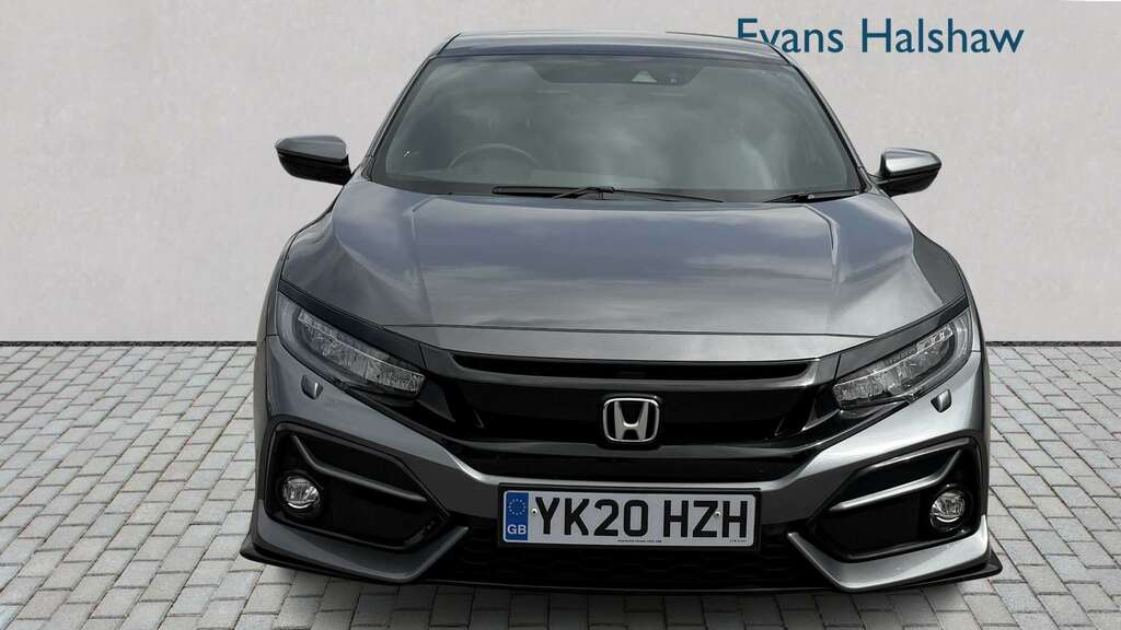 Honda Civic 1.0 Vtec Turbo 126 Sport Line Ex Cvt 2020 Grey #4