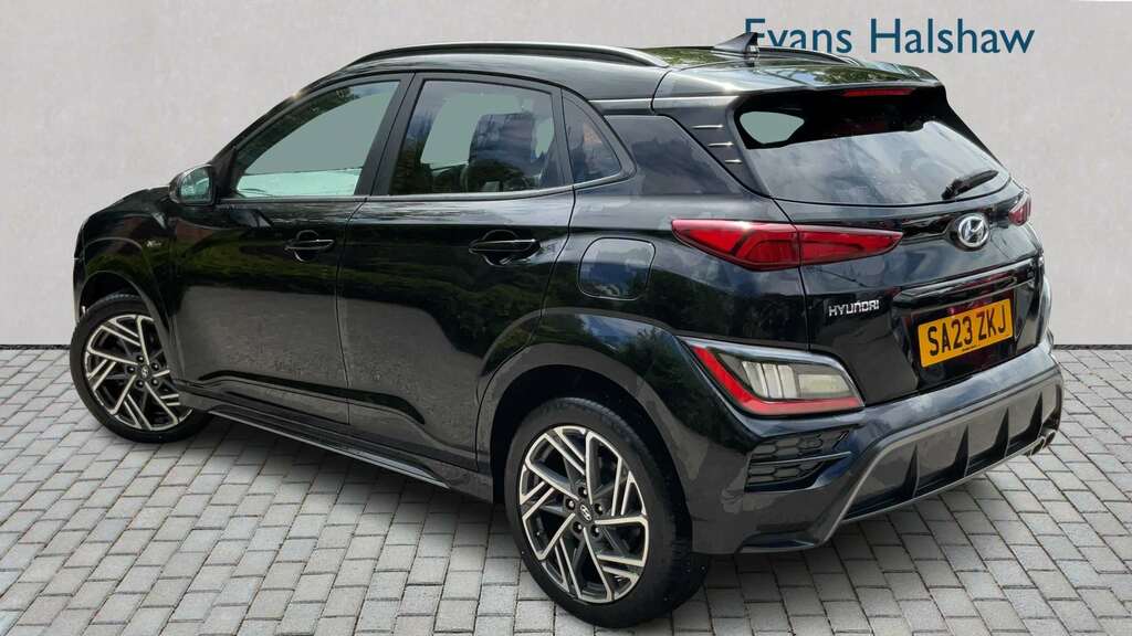 Hyundai Kona 1.0 Tgdi 48V Mhev N Line 2023 Black #2