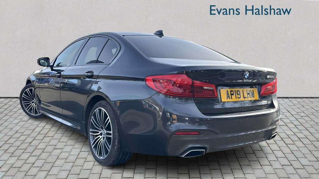 BMW 5 Series 530D M Sport 2019 Grey #2