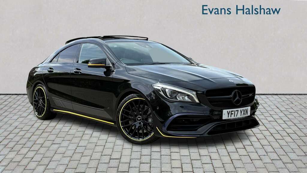 Mercedes-Benz CLA Class 45 4Matic Yellow Ngt Edt Tip Cmd 2017 Black