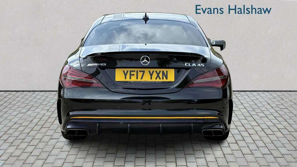 Mercedes-Benz CLA Class 45 4Matic Yellow Ngt Edt Tip Cmd 2017 Black #6