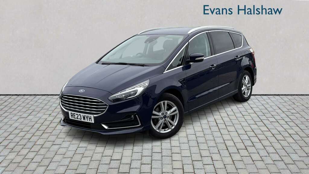 Ford S-Max 2.5 Fhev 190 Titanium Cvt 2023 Blue