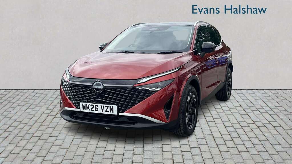 Nissan Qashqai 1.3 Dig-t Mh N-connecta 2026 WK26VZN Red #3