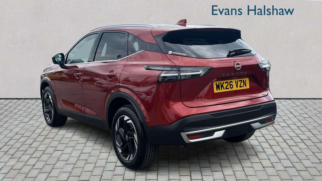 Nissan Qashqai 1.3 Dig-t Mh N-connecta 2026 WK26VZN Red #5
