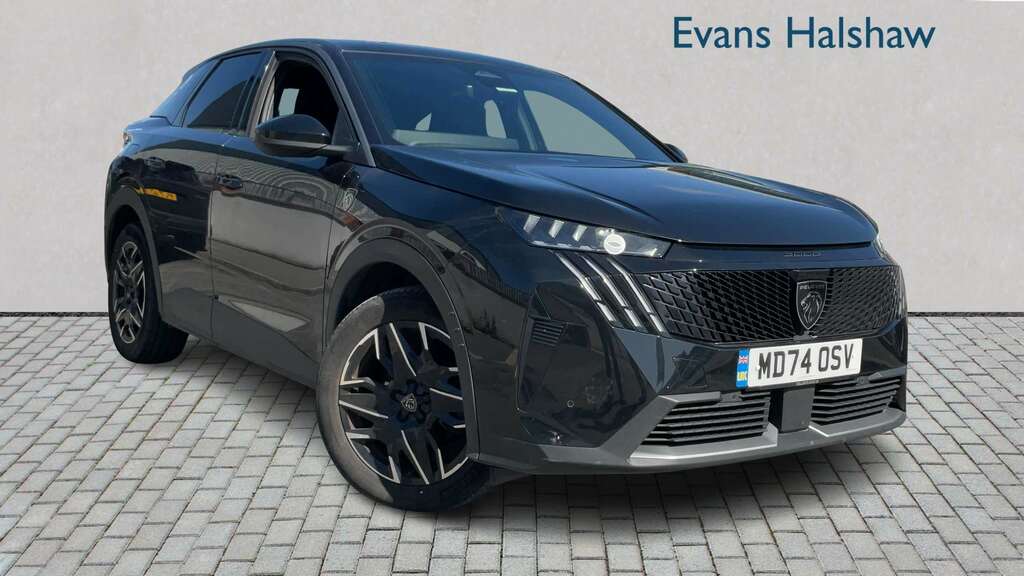 Peugeot 3008 1.2 Hybrid 136 Gt E-dsc6 2025 Black