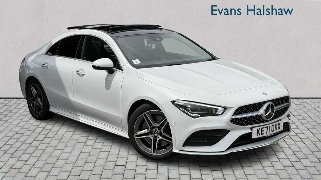 Mercedes-Benz CLA Class 250 Amg Line Premium Plus Tip 2022 White