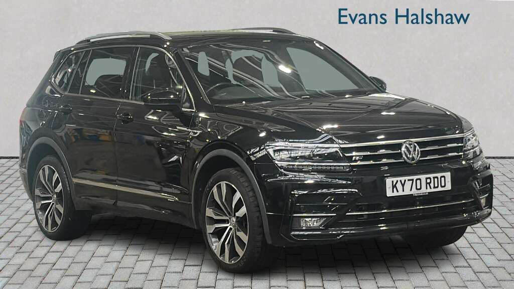 Volkswagen Tiguan Allspace 2.0 Tdi 190 4Motion R-line Tech Dsg 2020 Black