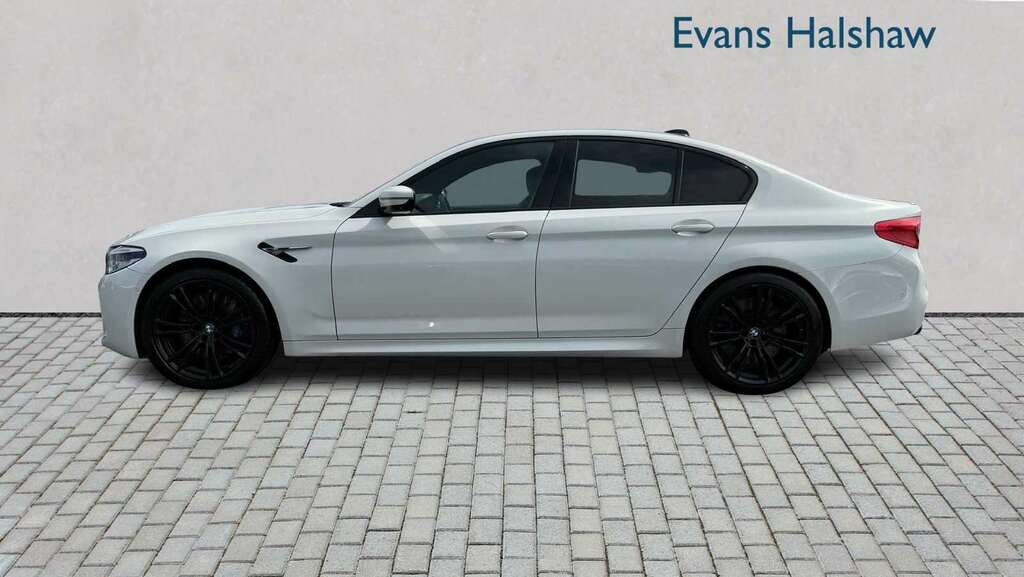 BMW M5 Dct 2019 White #4