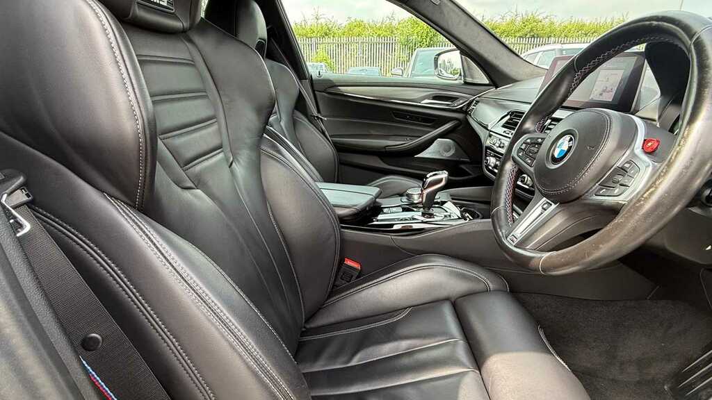 BMW M5 Dct 2019 White #3