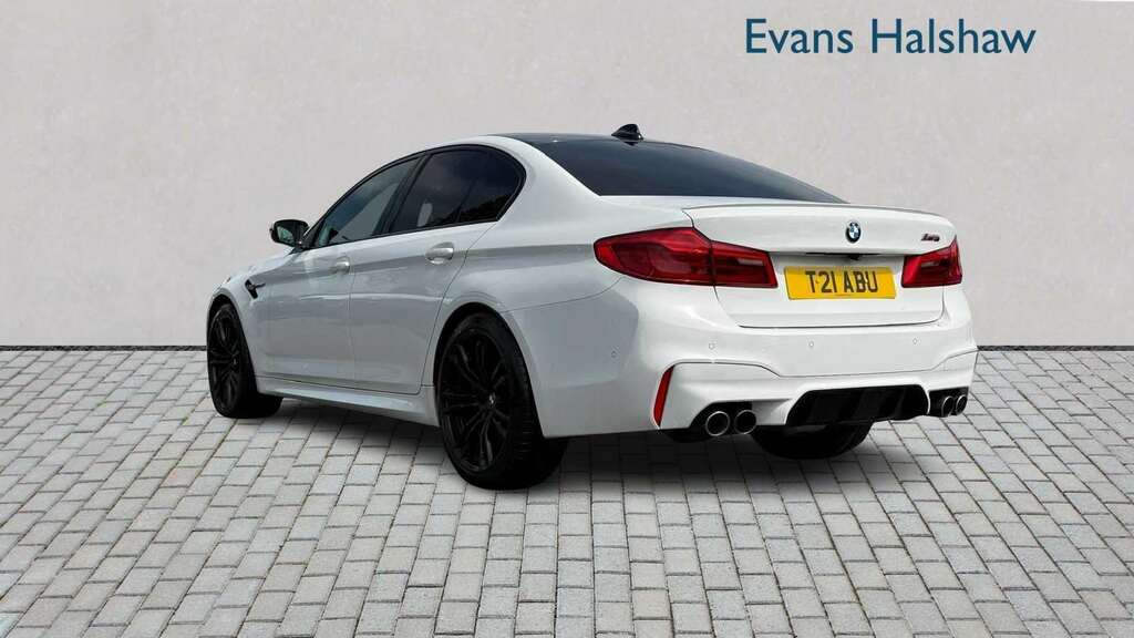 BMW M5 Dct 2019 White #6