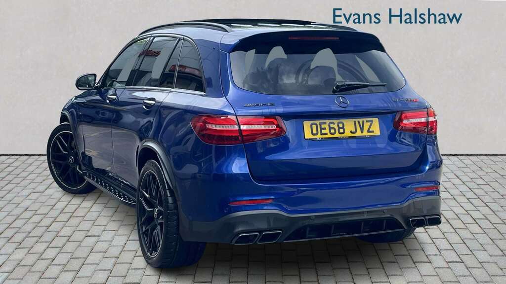 Mercedes-Benz GLC Class 63 S 4Matic Premium 9G-tronic 2018 Blue #2