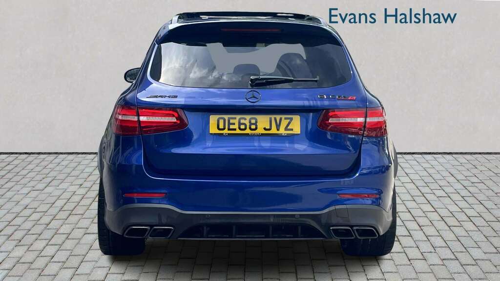 Mercedes-Benz GLC Class 63 S 4Matic Premium 9G-tronic 2018 Blue #5