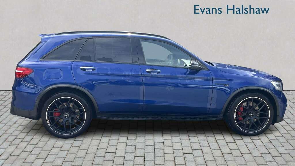 Mercedes-Benz GLC Class 63 S 4Matic Premium 9G-tronic 2018 Blue #4