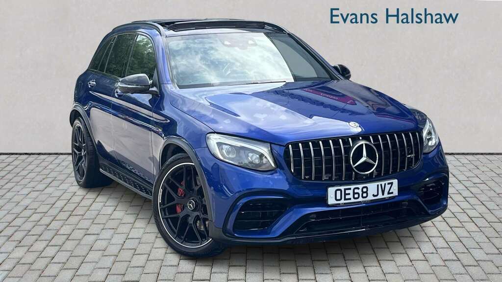 Mercedes-Benz GLC Class 63 S 4Matic Premium 9G-tronic 2018 Blue