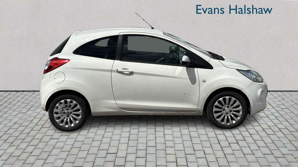 Ford KA 1.2 Zetec Start Stop 2012 White #3