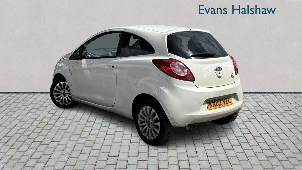 Ford KA 1.2 Zetec Start Stop 2012 White #2