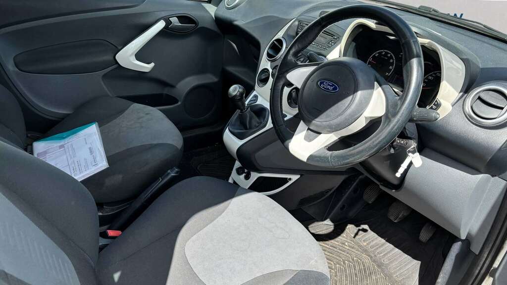 Ford KA 1.2 Zetec Start Stop 2012 White #6