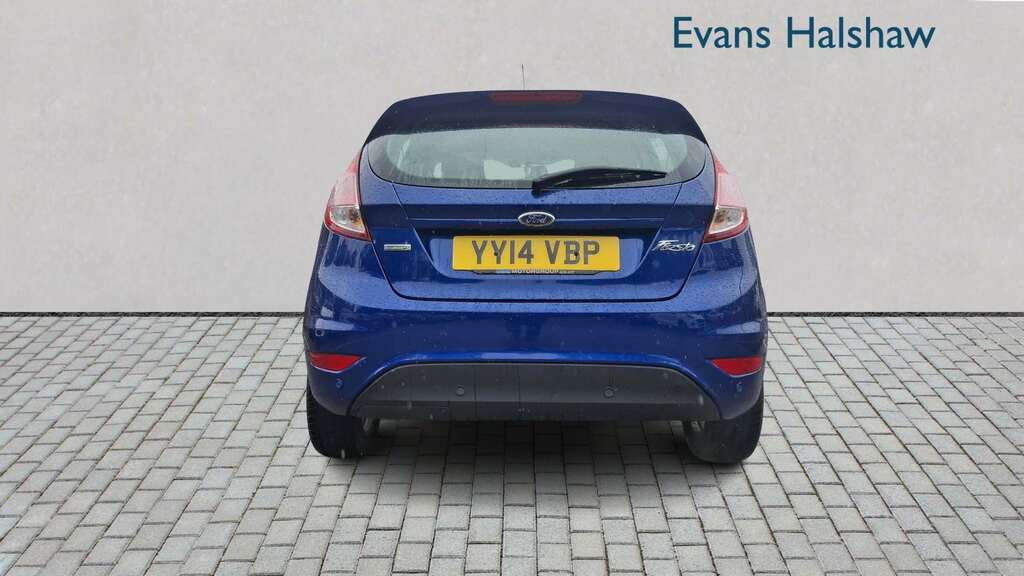 Ford Fiesta 1.0 Ecoboost Zetec Powershift 2014 Blue #3