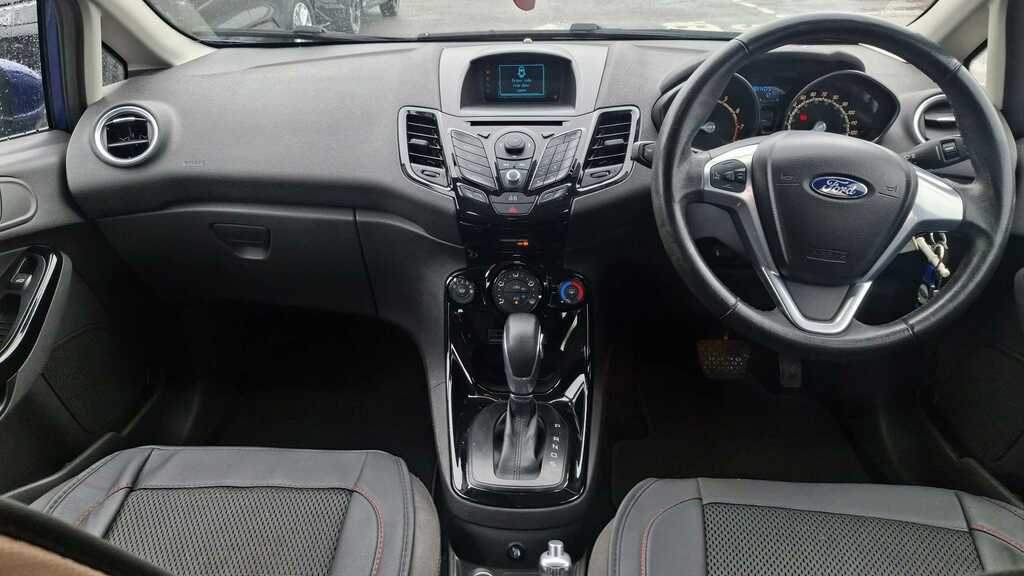 Ford Fiesta 1.0 Ecoboost Zetec Powershift 2014 Blue #6