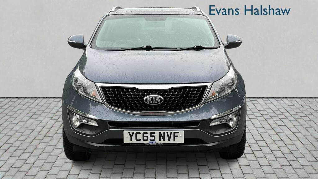 Kia Sportage 1.7 Crdi Isg 2 2015 YC65NVF Blue #4