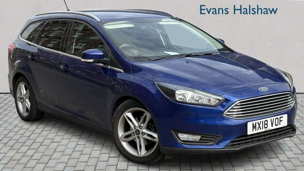 Ford Focus 1.0 Ecoboost 125 Zetec Edition 2018 Blue