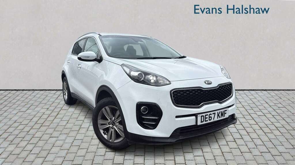 Kia Sportage 2 Isg White #1