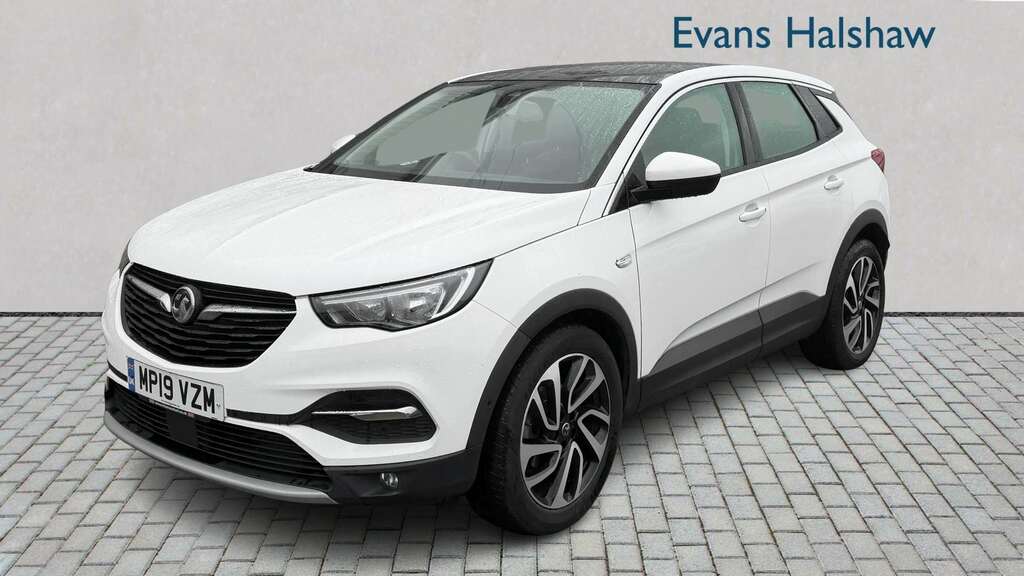 Vauxhall Grandland X 1.2 Turbo Elite Nav 2019 White #3