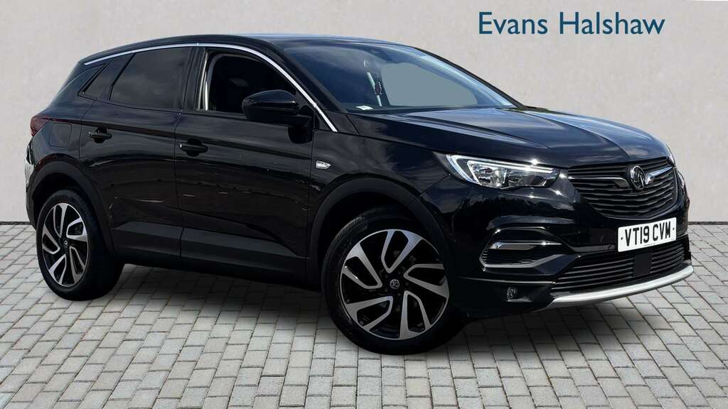 Vauxhall Grandland X 1.2 Turbo Elite Nav 2019 Black